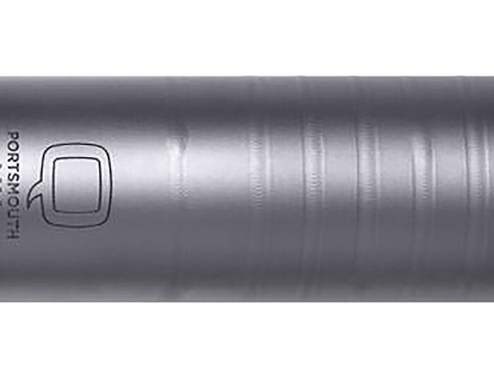 Q LLC SILTPQUICKIE762 Trash Panda  7.62mm 1.75" Blasted Titanium Quickie Fast Attached
