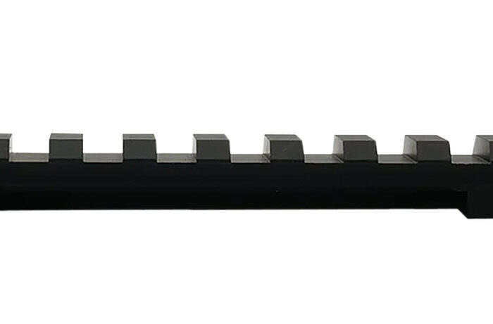 Weatherby J010005 Picatinny Rail  Matte Black Aluminum Weatherby Vanguard Weaver Mount Long Action 20 MOA