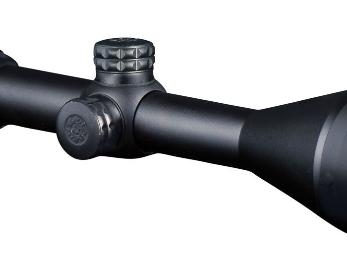 Konus 7256 KonusPro  Matte Black 3-12x 50mm AO 1" Tube Engraved 30/30 Duplex AO Reticle