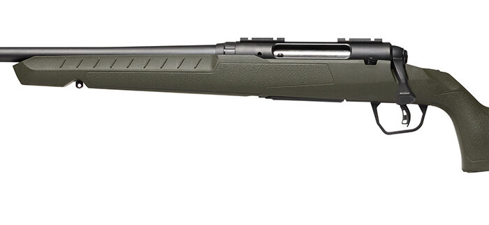 Savage Arms 32080 Axis 2  270 Win 4+1 22" Matte Black Sporter Barrel, Matte Black Drilled & Tapped Steel Receiver, Fixed Green Synthetic Stock, Left Hand