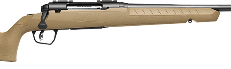 Savage Arms 32114 Axis 2 Compact 6.5 Creedmoor 4+1 20" Matte Black Heavy Sporter Barrel, Matte Black Drilled & Tapped Carbon Steel Receiver, Fixed Flat Dark Earth Synthetic Stock Right Hand