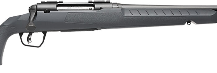 Savage Arms 32119 Axis 2 Compact 223 Rem 4+1 20" Matte Black Heavy Sporter Barrel, Matte Black Drilled & Tapped Carbon Steel Receiver, Fixed Matte Gray Synthetic Stock, Right Hand