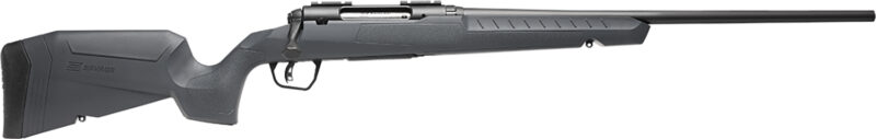 Savage Arms 32126 Axis 2 Compact 400 Legend 4+1 20" Matte Black Heavy Sporter Barrel, Matte Black Drilled & Tapped Carbon Steel Receiver, Fixed Gray Synthetic Stock, Left Hand