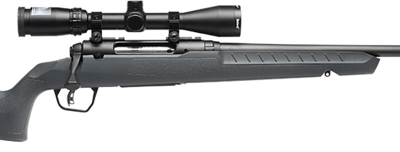 Savage Arms 32179 Axis 2 XP Combo Full Size 25-06 Rem 4+1 22" Black Sporter Barrel, Black Carbon Steel Receiver Drilled & Tapped, Gray Fixed Synthetic Stock, Weaver 3-9x40mm Scope, Right Hand
