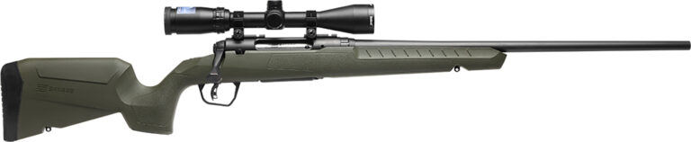Savage Arms  Axis 2 XP Combo Green Compact 7mm-08 Rem 4+1 20" Right Hand