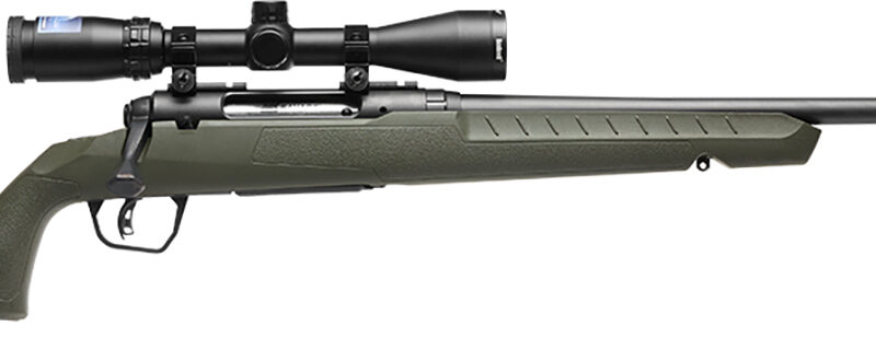 Savage Arms  Axis 2 XP Combo Green Compact 7mm-08 Rem 4+1 20" Right Hand