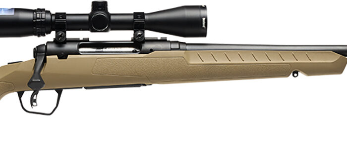Savage Arms  Axis 2 XP Combo FDE Compact 7mm-08 Rem 4+1 20" Right Hand