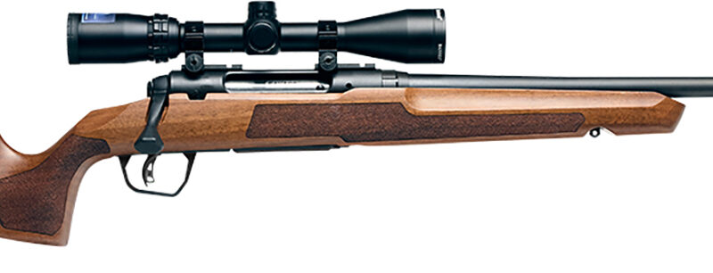 Savage Arms 32262 Axis 2 XP Combo 308 Win 4+1 22" Matte Black Sporter Barrel & Drilled & Tapped Carbon Steel Receiver, Ergonomic Hardwood Stock, Right Hand, Boresighted 3-9x40mm Scope