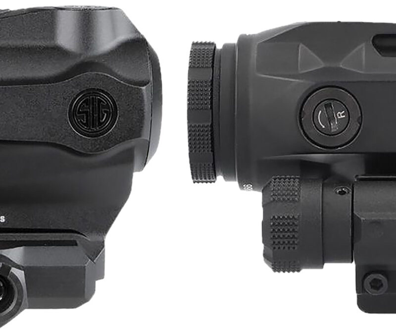 Sig Sauer Electro-Optics SORJ5X201 Romeo5XDR w/Juliet5 Micro Magnifier Black 1x20mm/5x24mm, 2 MOA Red Dot/65 MOA Circle Multi Reticle