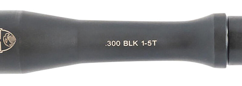 Faxon Firearms   Match 300 BLK 6" Nitride 416-R Stainless QPQ Nitride Barrel
