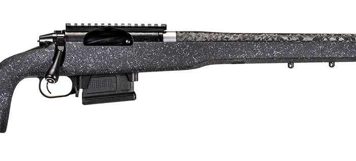 Proof Research 137895 Elevation MTR 2.0 7mm PRC 22" Carbon Fiber Wrapped Match Grade Threaded Barrel, Black Cerakote Picatinny Rail Steel Receiver, Fixed Proof Black Granite Carbon Fiber Stock