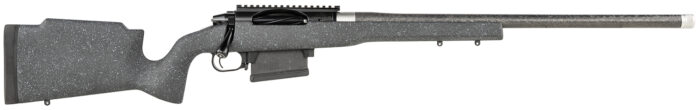 Proof Research 137871 Elevation MTR 2.0 7mm Rem 22" Carbon Fiber Wrapped Match Grade Threaded Barrel, Black Cerakote Picatinny Rail Steel Receiver, Fixed Proof Black Granite Carbon Fiber Stock