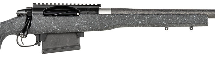Proof Research 137871 Elevation MTR 2.0 7mm Rem 22" Carbon Fiber Wrapped Match Grade Threaded Barrel, Black Cerakote Picatinny Rail Steel Receiver, Fixed Proof Black Granite Carbon Fiber Stock