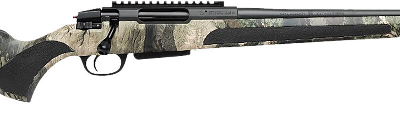 Stevens 19466 334 Bolt Action 6.5 Creedmoor 3+1 22" Camo/Dark Gray Carbon Steel Receiver Integrated Recoil Lug Ergonomic/Recoil Pad  Synthetic Stock Picatinny Rail Right Hand