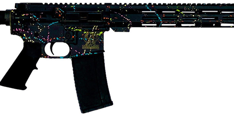 Great Lakes Firearms GL15223BLK GL15  223 Wylde 30+1 16" 4150 Nitride 15.25" M-LOK Handguard Mil-spec Polymer Grip