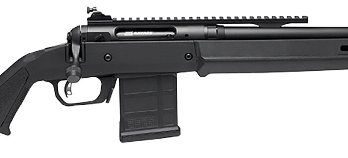 Savage Arms 58174 110 Scout Full Size 300 Blackout 10+1  16.50" Matte Black Threaded Barrel, Picatinny Rail Carbon Steel Receiver, Black Magpul Hunter Synthetic Stock