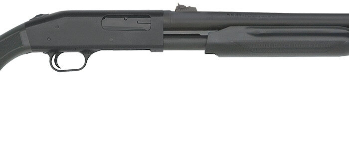 Mossberg 56424 500 Slugster 12 Gauge Pump 3" 5+1 24" Matte Blued Steel Barrel, Matte Blued Receiver, Fixed Synthetic Stock