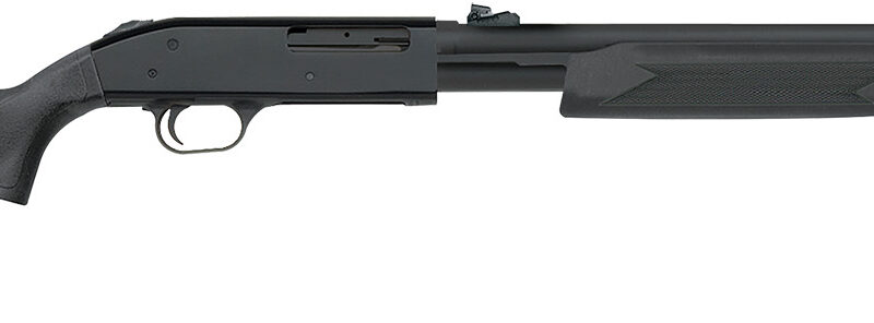 Mossberg 50165 500 Bantam Slugster 410 Gauge Pump 3" 5+1 20" Matte Blued Steel Barrel, Matte Blued Steel Receiver, Fixed Synthetic Stock, Cylinder Bore Choke