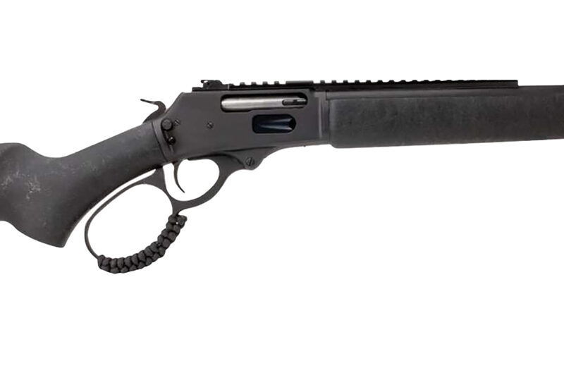 Rossi 950357161TB R95 Trapper 357 Mag 8+1 16.50" Black Oxide Threaded Barrel, Black Oxide Picatinny Rail Alloy Steel Receiver, Fixed Black Polymer Stock