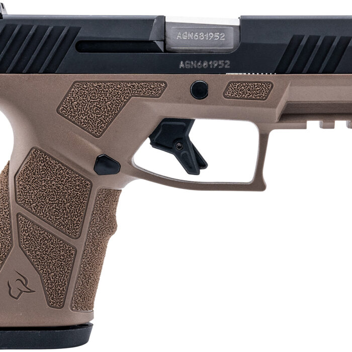 Taurus 1-GX2931B-10 GX2  9mm 10+1 3.37" Matte Stainless Steel Barrel, Matte Black Serrated Stainless Steel Slide, Brown Polymer Frame w/Picatinny Rail, Polymer Grip