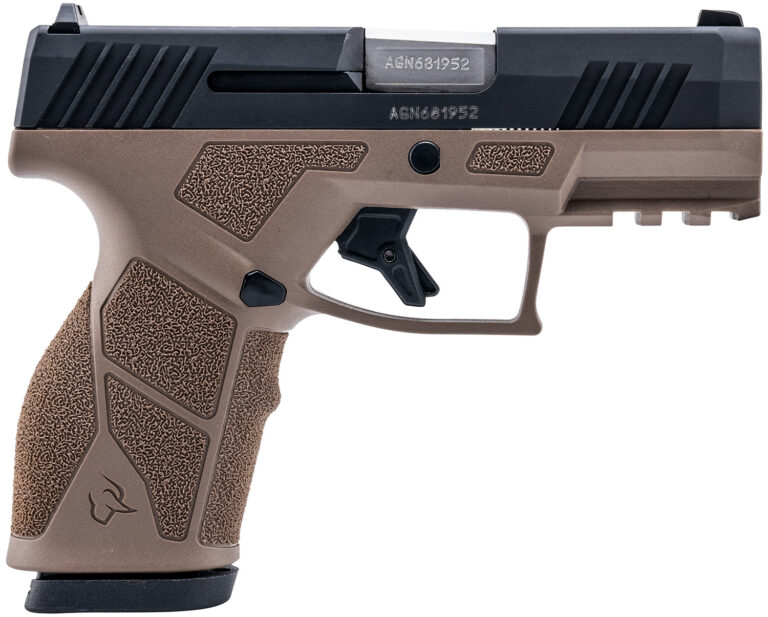 Taurus 1-GX2931B-10 GX2  9mm 10+1 3.37" Matte Stainless Steel Barrel, Matte Black Serrated Stainless Steel Slide, Brown Polymer Frame w/Picatinny Rail, Polymer Grip