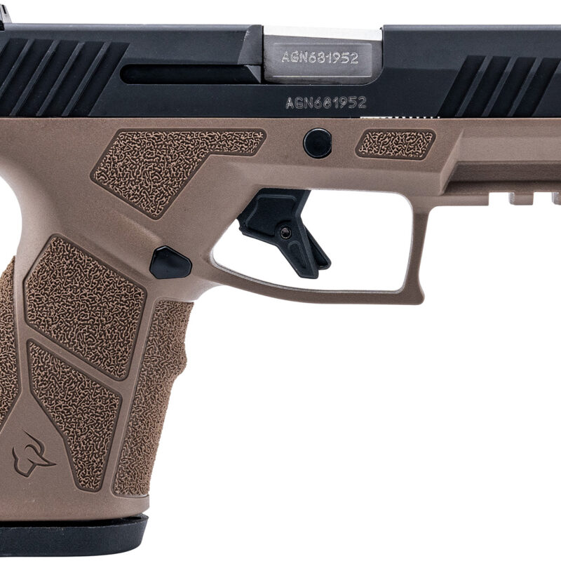 Taurus 1-GX2931B-10 GX2  9mm 10+1 3.37" Matte Stainless Steel Barrel, Matte Black Serrated Stainless Steel Slide, Brown Polymer Frame w/Picatinny Rail, Polymer Grip