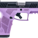 Taurus 1-GX2931LP-10 GX2 9mm 10+1 3.37" Matte Stainless Steel Barrel, Matte Black Serrated Stainless Steel Slide, Light Purple Polymer Frame w/Picatinny Rail, Polymer Grip 2 170121