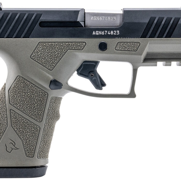 Taurus 1-GX2931O GX2  9mm 13+1 3.37" Matte Stainless Steel Barrel, Matte Black Serrated Stainless Steel Slide, OD Green Polymer Frame w/Picatinny Rail, Polymer Grip