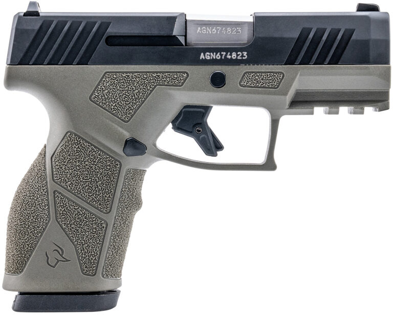 Taurus 1-GX2931O-10 GX2  9mm 10+1 3.37" Matte Stainless Steel Barrel, Matte Black Serrated Stainless Steel Slide, OD Green Polymer Frame w/Picatinny Rail, Polymer Grip