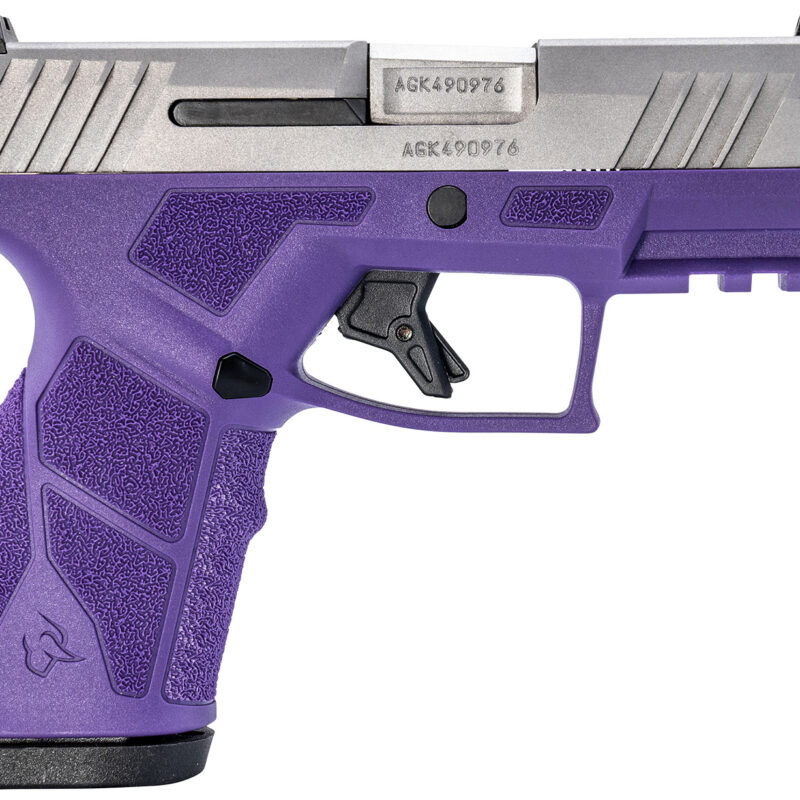 Taurus 1-GX2939DP-10 GX2  9mm 10+1 3.37" Matte Stainless Steel Barrel, Matte Serrated Stainless Steel Slide, Dark Purple Polymer Frame w/Picatinny Rail, Polymer Grip