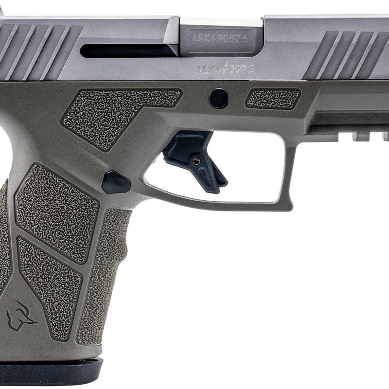 Taurus 1-GX2939O GX2  9mm 13+1 3.37" Matte Stainless Steel Barrel, Matte Serrated Stainless Steel Slide, OD Green Polymer Frame w/Picatinny Rail, Polymer Grip