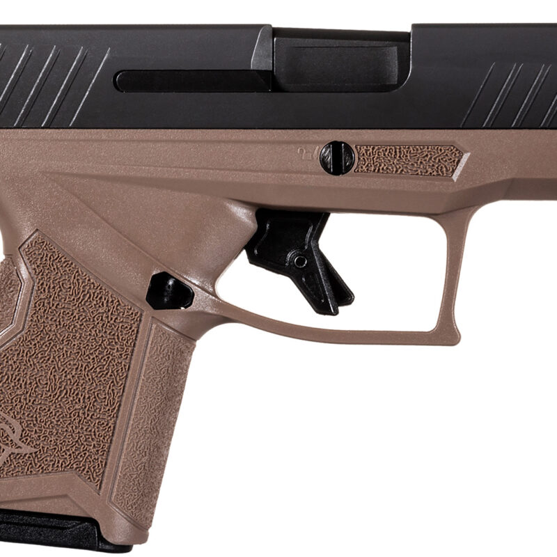 Taurus 1-GX4M931-B GX4  Micro-Compact Frame 9mm Luger 13+1 3.06" Satin Black DLC Stainless Steel Barrel, Black Serrated Alloy Steel Slide, Brown Stainless Steel Frame, Textured Grip