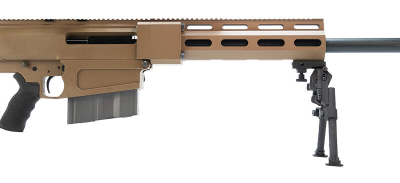 Bushmaster SBA500105005FDEF BA50 Long Rang Hero 50 BMG 10+1 29" Phosphate Chrome Barrel Flat Dark Earth Aluminum Receiver Free Float Billet Handguard Black Ergo Grip