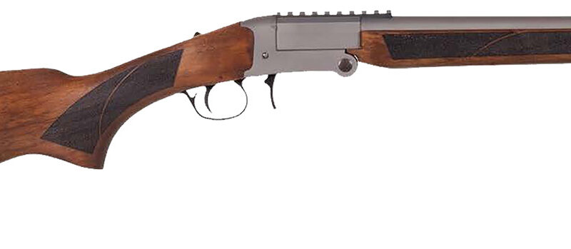 Gforce Arms GFTXP4020T GFTXP  400 Legend 1rd 20" Tactical Gray Steel Barrel, Tactical Gray Cerakote Picatinny Rail Steel Receiver, Fixed Walnut Wood Stock