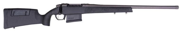Weatherby 3WR047MMPR2T 307 Range SF 7mm PRC 5+1 22" Tungsten Cerakote Heavy Threaded Barrel, Tungsten Cerakote Drilled & Tapped Steel Receiver, Adj Cheek Piece & LOP Tungsten Cerakote Synthetic Stock