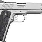 Kimber Mfg.,inc 3200007CAB Stainless II (CA) 45 ACP 7+1 5" Front Serrations Stainless Steel Slide Satin Silver Black Synthetic Double Diamond Checkering Grip 1 170440