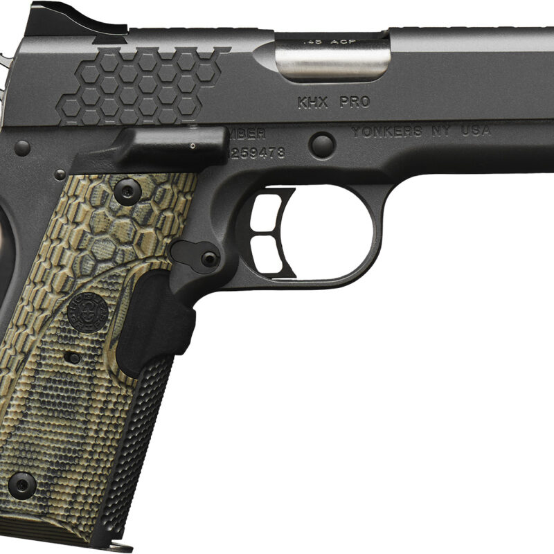 Kimber Mfg.,inc 3000361 KHX Pro 45 ACP 7+1 4" Stainless Steel Slide Gray KimPro II G-10 Grip