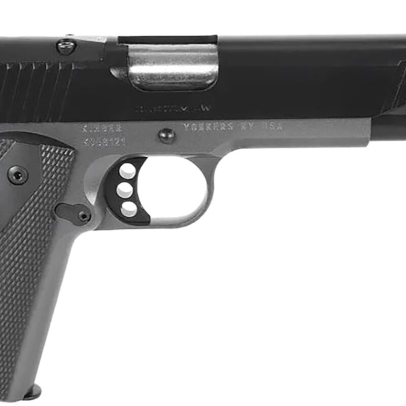 Kimber Mfg.,inc 3000456 Custom LW Shadow Ghost OR TFS 45 ACP 8+1 5" Black Match Grade KimPro Black Optic Ready Stainless Slide KimPro Gray F/S Rubber Grip Crimson Trace Urban Camouflage Grip