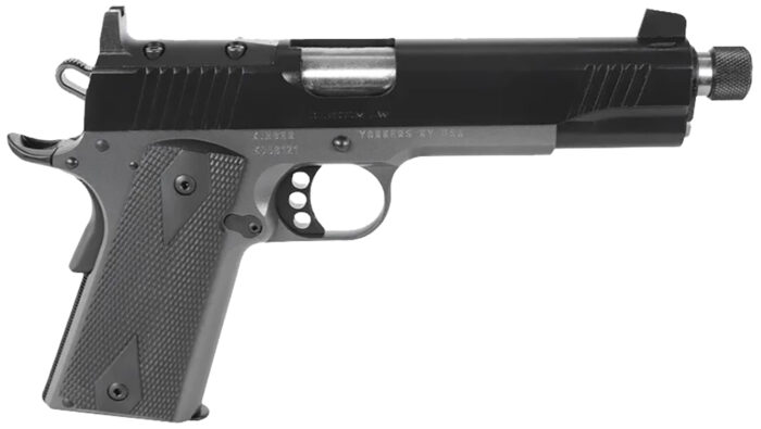 Kimber Mfg.,inc 3000457 Custom LW Shadow Ghost OR TFS 9mm 9+1 5" Black Match Grade KimPro Black Optic Ready Stainless Slide KimPro Gray F/S Rubber Grip Crimson Trace Urban Camouflage Grip