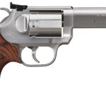 Kimber Mfg, Inc 3700621 K6S Target DA/SA 357 Mag 6 Shot 4" Brushed Stainless Steel Barrel & Cylinder, Brushed Stainless Stainless Steel Frame, Diamond Checkering Grip 1 170596
