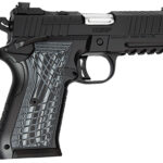 Kimber Mfg.,inc 3100017 KDS9C 9mm 10+1 4.09" KimPro Black Front and Rear Serrations Stainless Steel Slide Black Gray and Black Crosshatch Cut G-10 Grip 1 170606