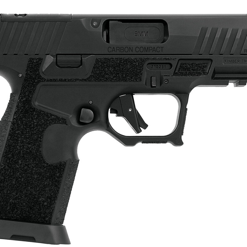 Kimber Mfg.,inc 3800016 R7 Mako Carbon Compact OR 9mm 15+1 3.92" FNC Stainless Steel Slide Molded Stippling Interchangeable Modular Backstrap Grip