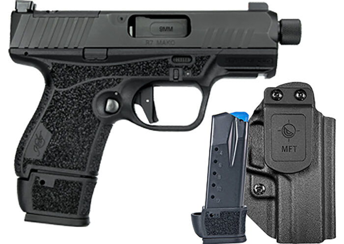 Kimber Mfg.,inc 3800033 R7 Mako TSF OR 9mm 15+1 3.92" FNC Stainless Steel Slide Molded Stippling Holosun HS 407K
