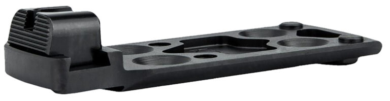 Kimber Mfg.,inc 4200421 KDS9C Dovetail Rear Sight Optic Plates Kit  Black/Blank Rear Sight