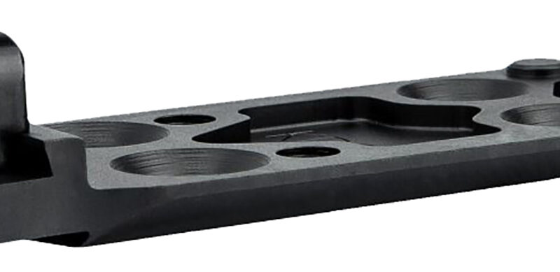 Kimber Mfg.,inc 4200421 KDS9C Dovetail Rear Sight Optic Plates Kit  Black/Blank Rear Sight