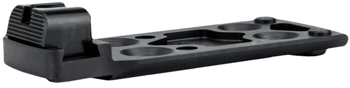 Kimber Mfg.,inc 4200422 KDS9C Dovetail Rear Sight Optic Plates Kit  Black/Blank Rear Sight