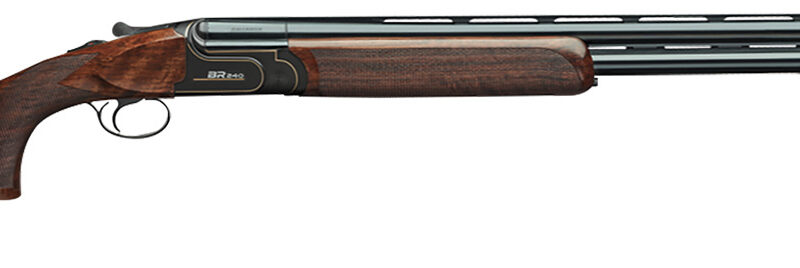Rizzini USA 3602-2030AC BR240 Sporting 20 Gauge 30" Nickel Chrome Steel Receiver Engraved Wood Stock