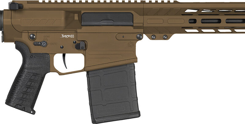 CMMG 33A030C-MB Banshee MK3 8.6 Blackout 20rd 12.50" Black Nitride 11" M-LOK Handguard 7075-T6 Aluminum CMMG Zeroed Grip