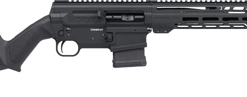 CMMG 55A830B-AB Dissent BR4 5.56 NATO 10+1 16.10" Black Nitride Medium Taper Barrel, Black Armor Cerakote Picatinny Rail Aluminum Receiver, 13.50" M-LOK Handguard, Magpul SGA Black Synthetic Stock