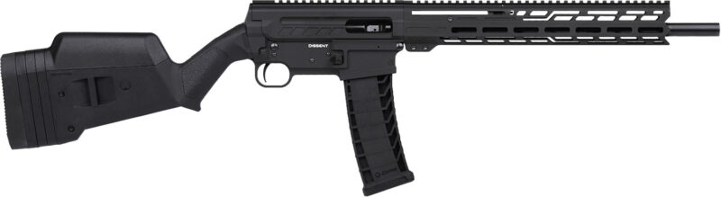 CMMG 94A610F-AB Dissent BR4 9mm Luger 10+1 16.10" Black Nitride Steel Barrel, Black Armor Cerakote Picatinny Rail Aluminum Receiver, 13.50" M-LOK Handguard, Magpul SGA Black Synthetic Stock